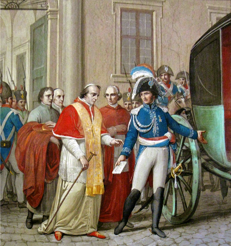 Arrestation du pape Pie VII - Muse Chiaramonti
